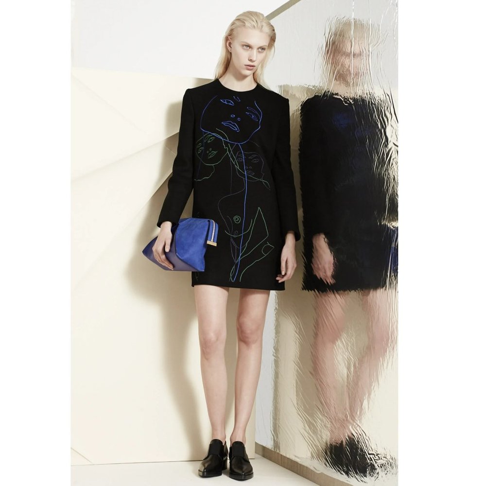 Runway STELLA MCCARTNEY Ivette Embroidered Dress